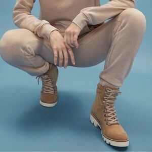Arlene Suede Lace Up Boot